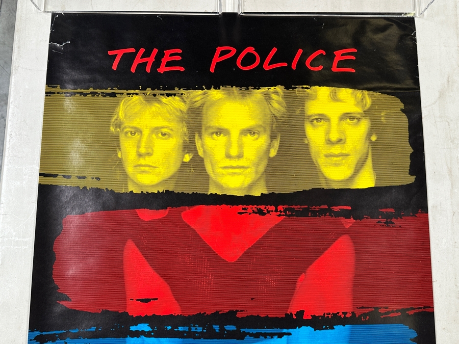 Vintage The Police - The Synchronicity Concert A Pay Cable Exclusive On Showtime Promotional Poster 24 X 36 [Photo 2]