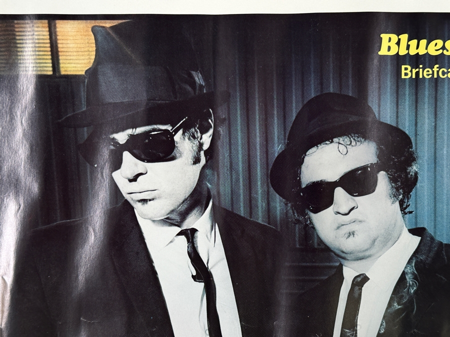Vintage Blues Brothers - Briefcase Full Of Blues Atlantic Records Record Store Promotional Rock/Blues Poster 24 X 24 [Photo 7]