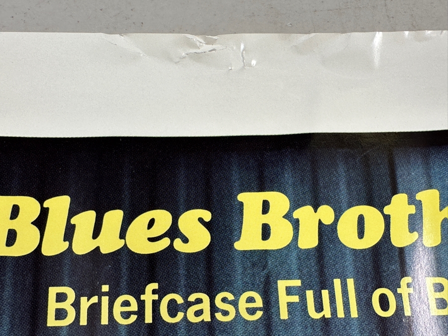 Vintage Blues Brothers - Briefcase Full Of Blues Atlantic Records Record Store Promotional Rock/Blues Poster 24 X 24 [Photo 4]