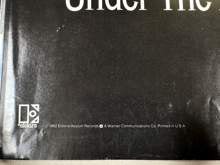 Vintage 1982 X Is In Town Elektra Records Record Store Promotional Rock Poster 24 X 24 [Photo 5]