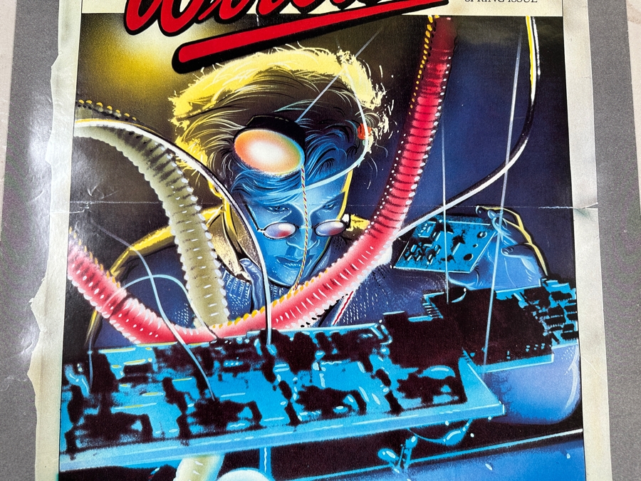 Vintage 1983 Thomas Dolby - The Golden Age Of Wireless Capitol Records Record Store Promotional Poster 20 X 30 [Photo 3]