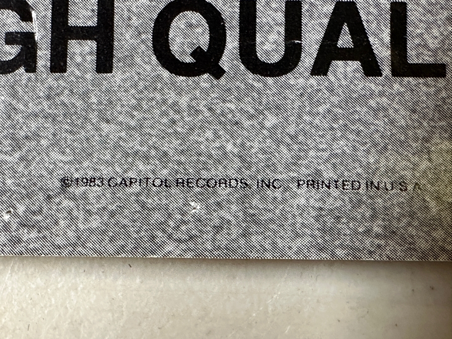 Vintage 1983 Thomas Dolby - The Golden Age Of Wireless Capitol Records Record Store Promotional Poster 20 X 30 [Photo 6]