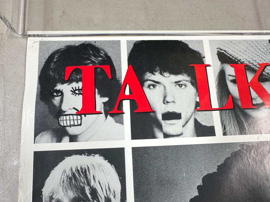 Vintage 1983 Talking Heads - Speaking Tongues Sire Records Record Store Promotional Poster 26.5 X 37 [Photo 12]