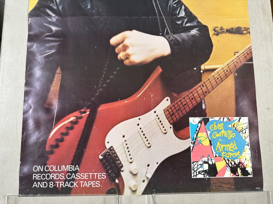 Vintage 1979 Elvis Costello - Armed Forces Columbia Records Record Store Promotional Poster 24 X 37 [Photo 3]