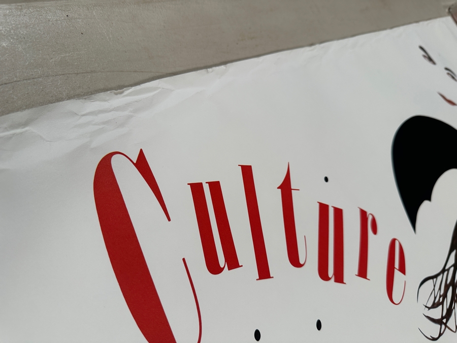 Vintage 1982 Culture Club CBS Records Pop Rock Poster 23 X 36 [Photo 9]