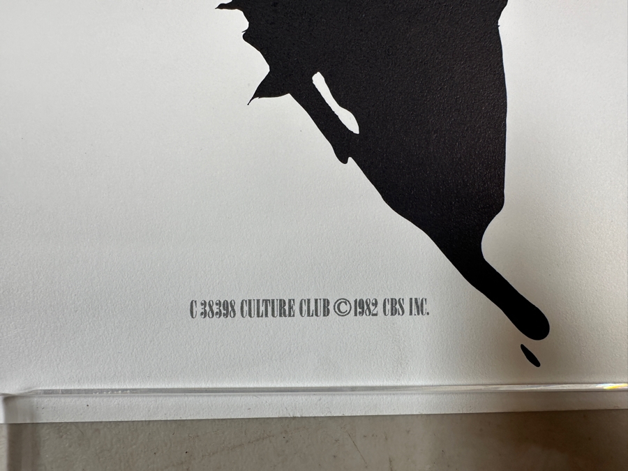 Vintage 1982 Culture Club CBS Records Pop Rock Poster 23 X 36 [Photo 6]