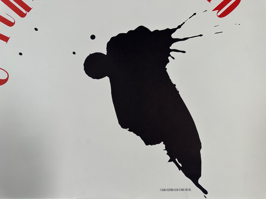 Vintage 1982 Culture Club CBS Records Pop Rock Poster 23 X 36 [Photo 5]