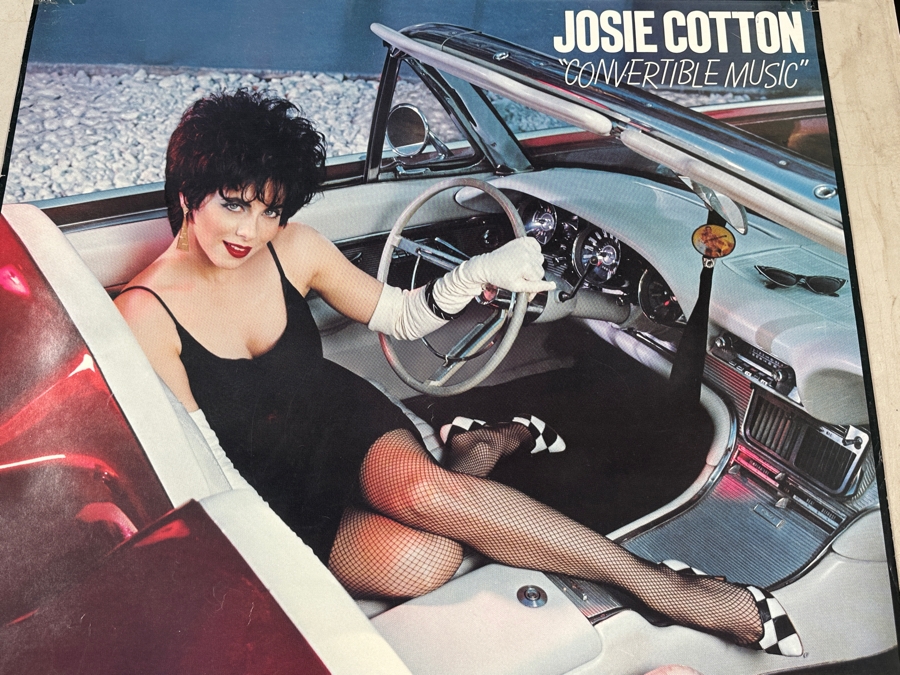 Vintage 1982 Josie Cotton - Convertible Music Elektra Records Pop Rock Poster 24 X 24 [Photo 6]