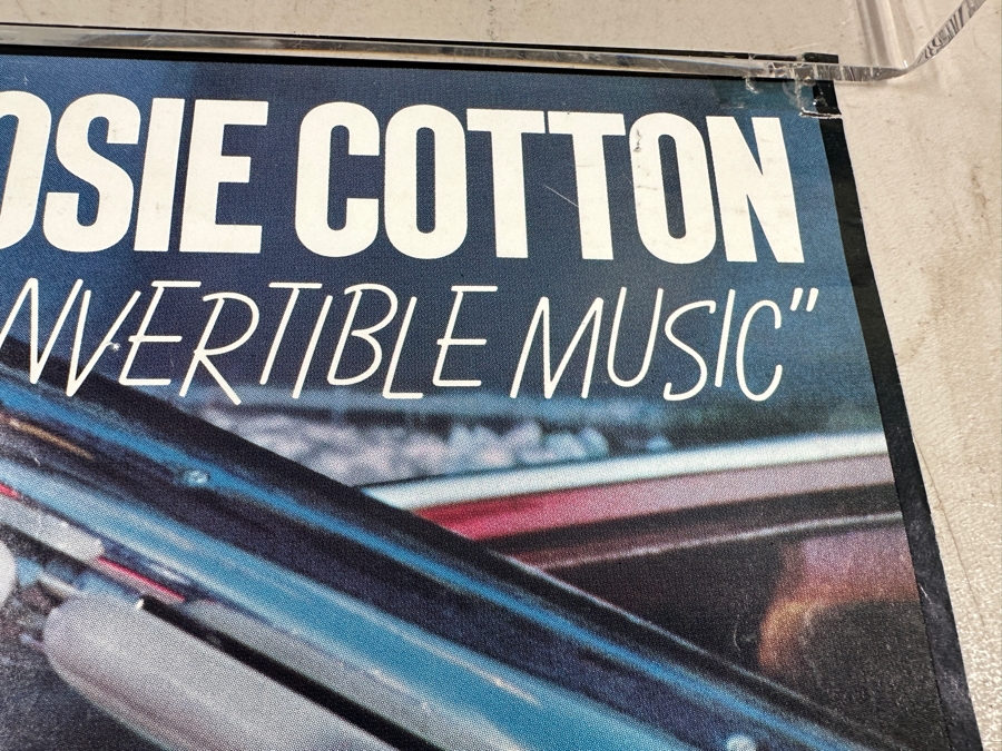 Vintage 1982 Josie Cotton - Convertible Music Elektra Records Pop Rock Poster 24 X 24 [Photo 4]