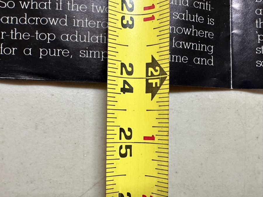 Vintage 1978 North American Tour Black Sabbath 10th Anniversary Poster Program 36 X 24 [Photo 11]