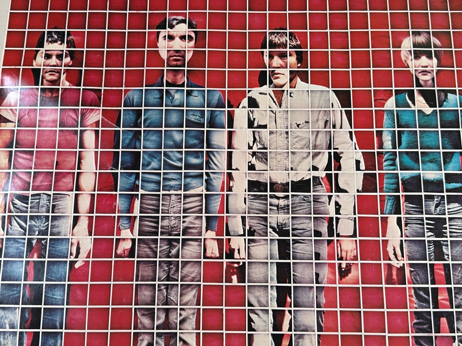 Vintage 1978 Talking Heads - More Songs About Buildings And Food Q-FM Concert For Judevine Dec. 14 At The Keil Opera House Sire Records Record Store Promotional Rock Poster 24 X 36 [Photo 2]