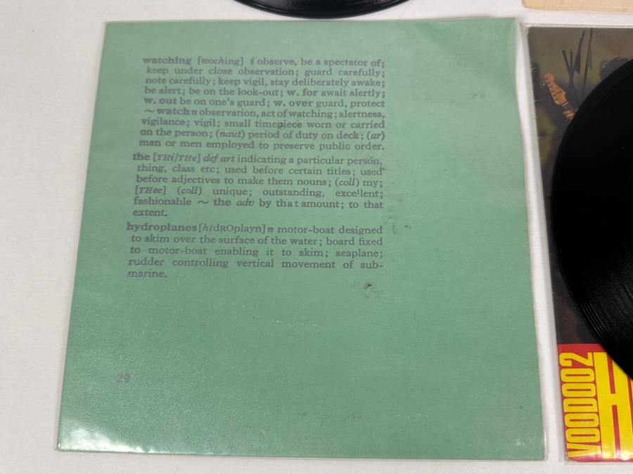 Devo - Working In The Coal Mine 1981, The Vapors - Turning Japanese 1980, Watching The Hydroplanes Clear Vinyl & The Revillos - Hungry For Love 45 Rpm Vinyl Records [Photo 9]