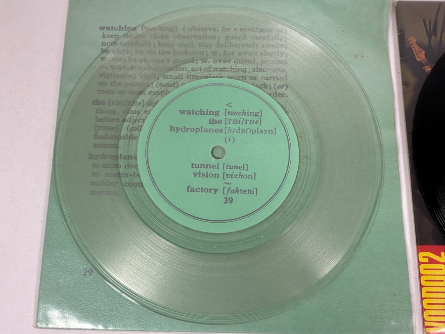 Devo - Working In The Coal Mine 1981, The Vapors - Turning Japanese 1980, Watching The Hydroplanes Clear Vinyl & The Revillos - Hungry For Love 45 Rpm Vinyl Records [Photo 6]