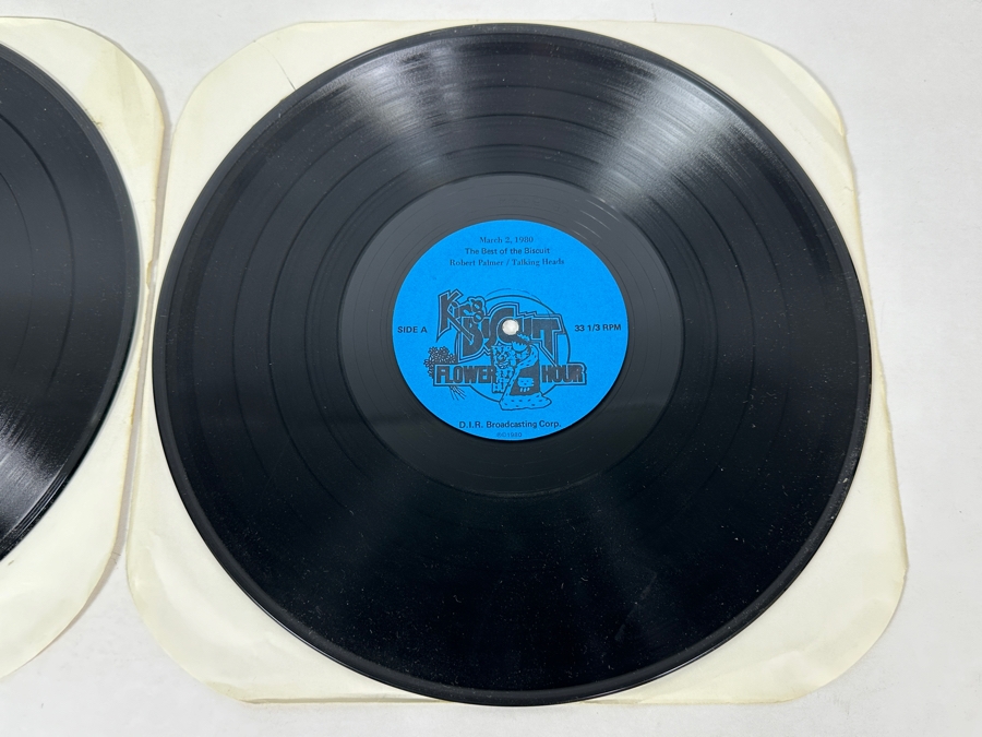 Rare King Biscuit Flower Hour The Best Of The Biscuit March 2, 1980 Robert Palmer / Talking Heads 2 X Vinyl Records [Photo 2]