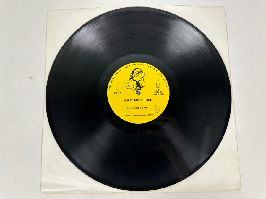 Rare London Wavelength BBC Rock Hour #401 Jan 2, 1983 Psychedelic Furs Vinyl Record [Photo 1]