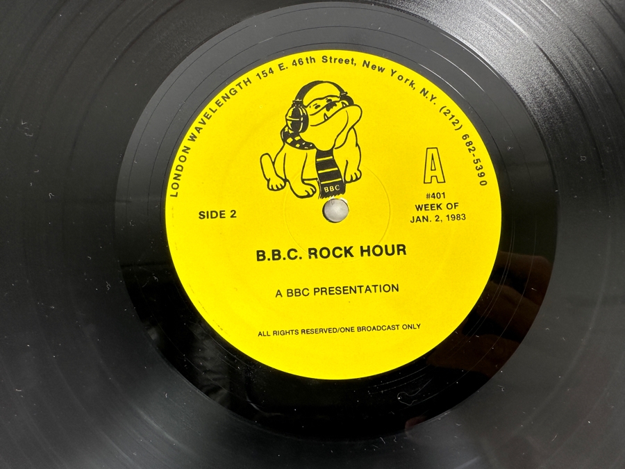 Rare London Wavelength BBC Rock Hour #401 Jan 2, 1983 Psychedelic Furs Vinyl Record [Photo 4]