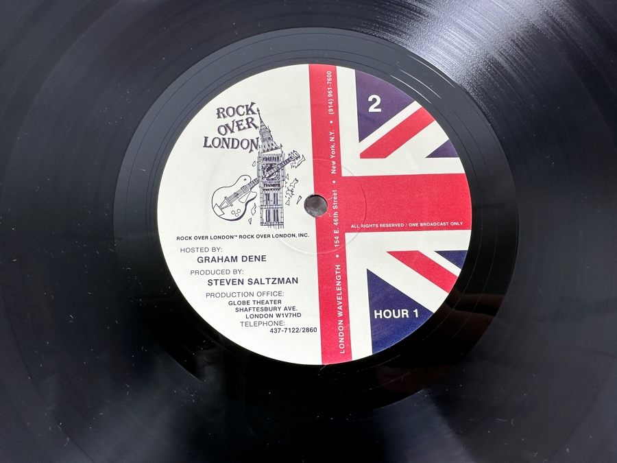 Rare Vintage 1983 Rock Over London Graham Dene London Wavelength 2 X Vinyl Records (David Bowie, Tears For Fears, Culture Club, Thompson Twins, Eurthymics, The Human League And More) [Photo 10]