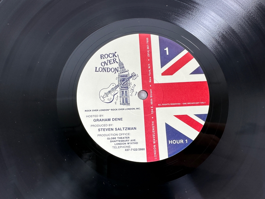 Rare Vintage 1983 Rock Over London Graham Dene London Wavelength 2 X Vinyl Records (David Bowie, Tears For Fears, Culture Club, Thompson Twins, Eurthymics, The Human League And More) [Photo 8]