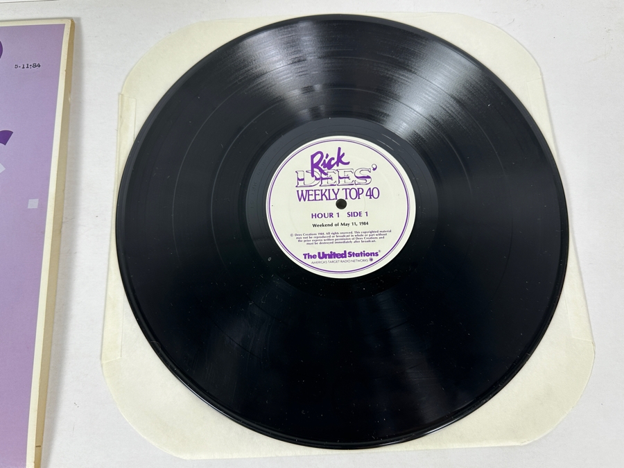 Vintage 1984 May 11 Rick Dees' Weekly Top 40: Culture Club, Talk Talk, Pretenders, Cyndi Lauper, Van Halen, Yes, Madonna & More - 4 X Vinyl Promo Records [Photo 9]