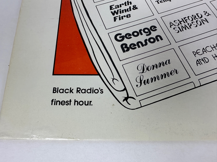 Vintage 1981 Westwood One Special Edition With Sid McCoy Black Radio's Finest Hour: Little Richard, Billy Preston, Ray Charles, The Beatles & More Vinyl Record (Jacket Has Some Water Damage) [Photo 7]