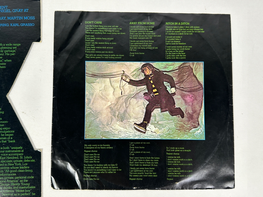 Vintage 1980 Klark Kent Kryptone Records SP 70600 Green Translucent Vinyl Record [Photo 8]