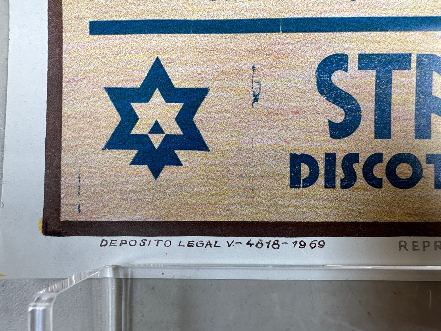 Vintage 1987 Spanish Bullfight Poster Plaza De Toros Benidorm Signed By Toreros Bullfighters 13.5 X 29 [Photo 10]