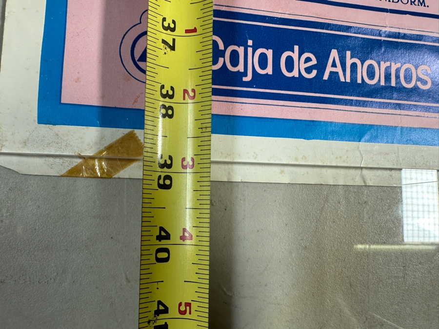 Vintage 1983 Spanish Bullfight Poster Plaza De Toros Benidorm 18 X 39 [Photo 11]