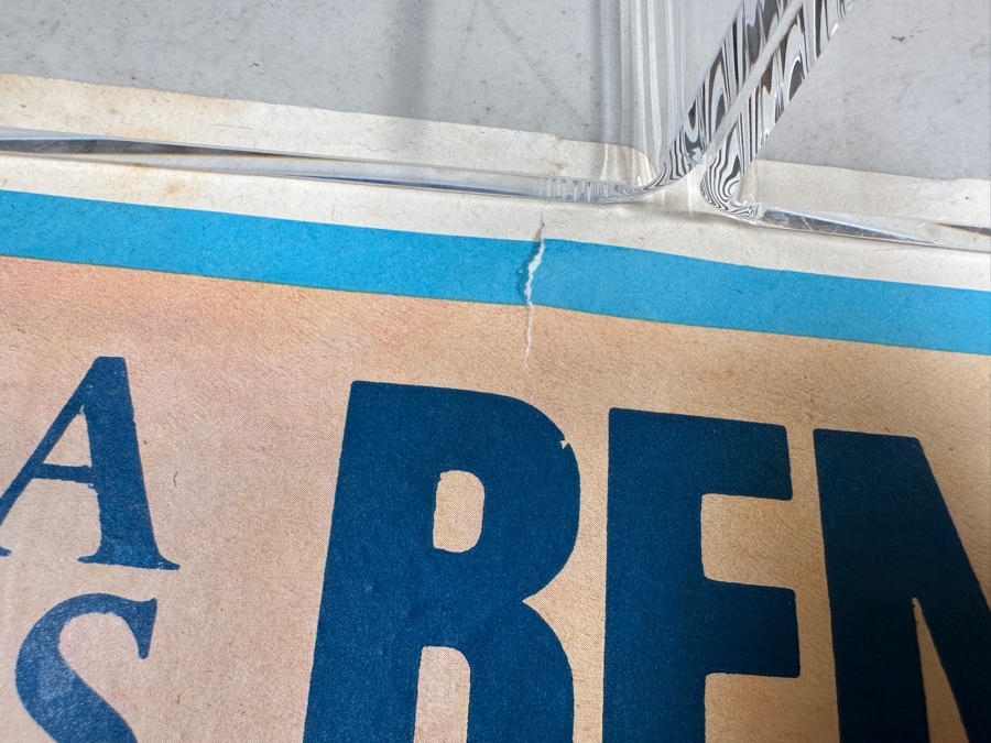 Vintage 1985 Spanish Bullfight Poster Plaza De Toros Benidorm 17.5 X 39 [Photo 3]