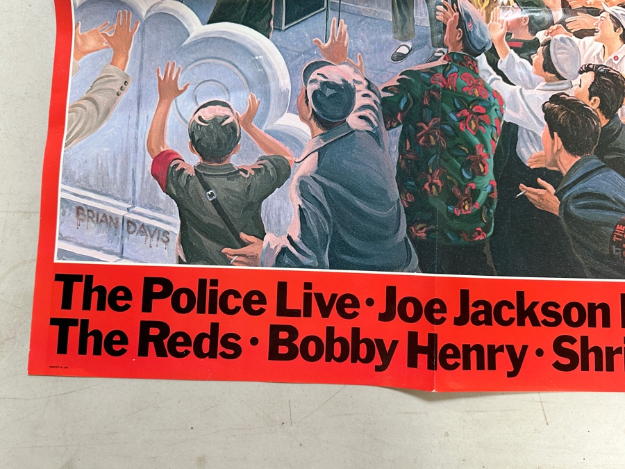 Propaganda A&M Records Record Store Promotional Poster 32.5 X 22 [Photo 3]