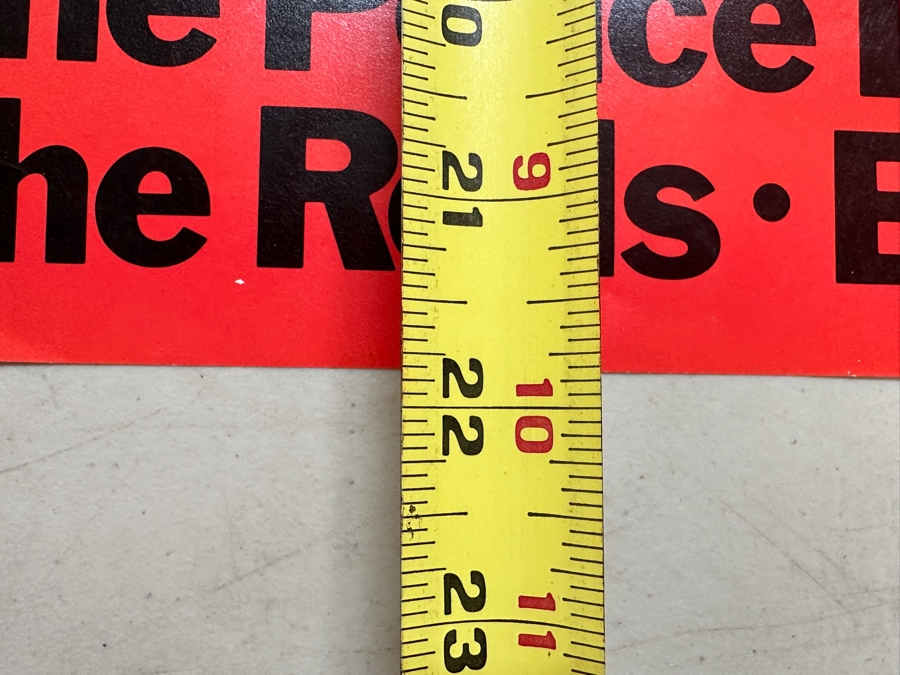 Propaganda A&M Records Record Store Promotional Poster 32.5 X 22 [Photo 8]