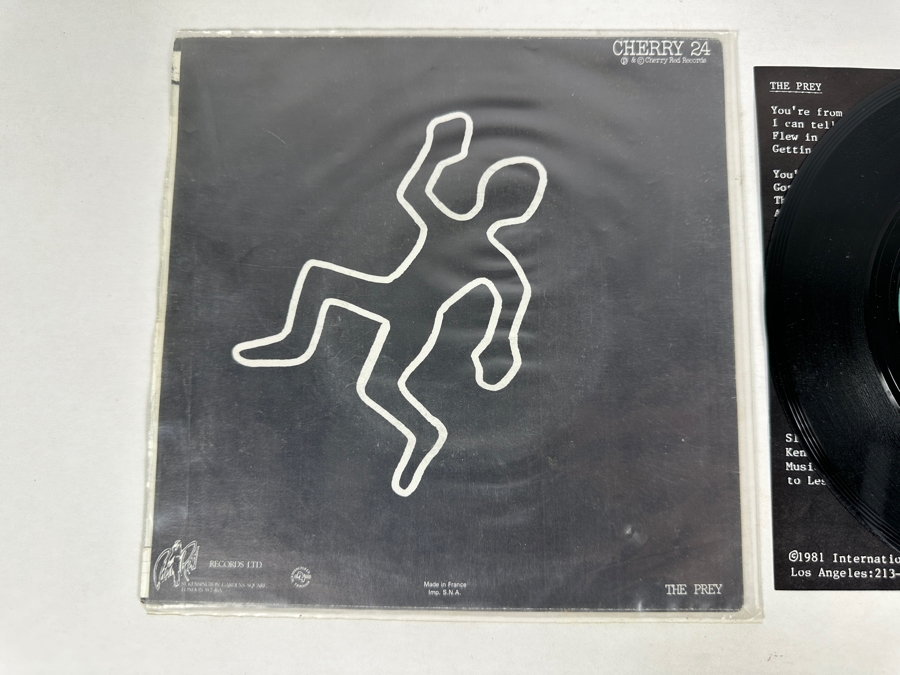 Vintage 1981 Dead Kennedys Too Drunk To Jello Biafra Cherry Red Records Cherry 24 45 Rpm Vinyl Record [Photo 4]