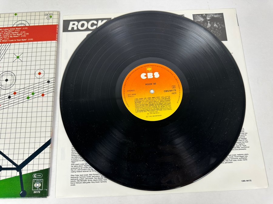 Vintage 1980 Rock' 80 CBS Records: The Police, Joe Jackson, Squeeze & More Vinyl Record Holland Import [Photo 8]