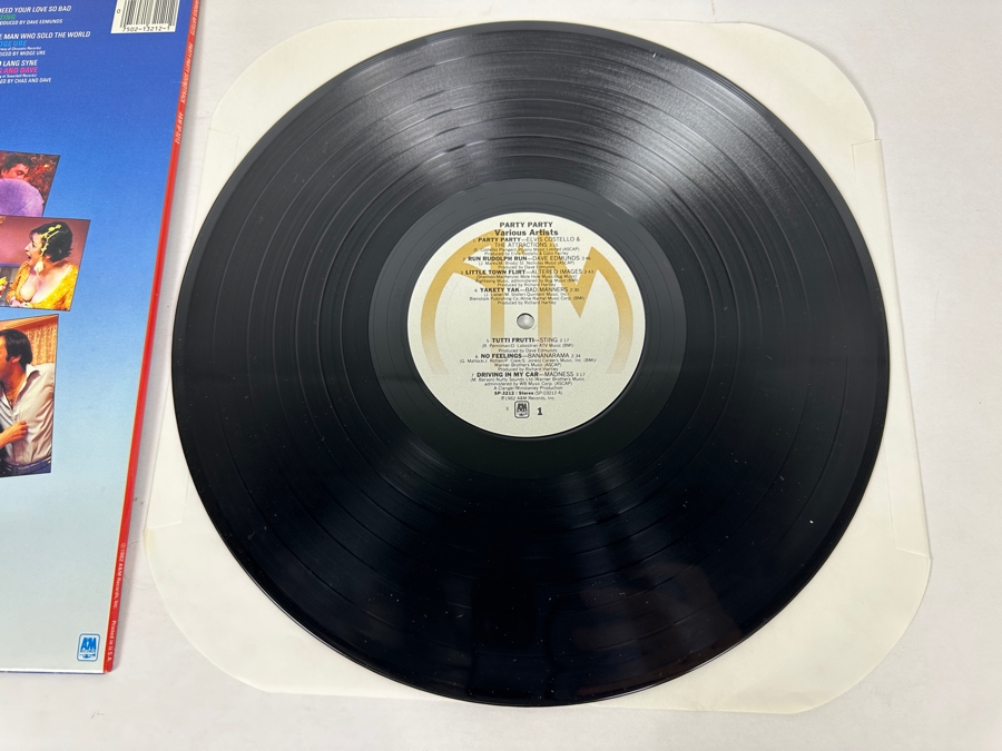Vintage 1982 Party Party Movie Soundtrack Various Artists A&M Records SP-3212 Vinyl Record [Photo 5]