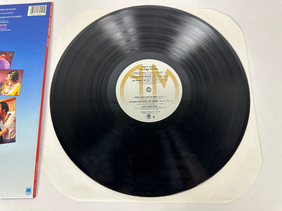 Vintage 1982 Party Party Movie Soundtrack Various Artists A&M Records SP-3212 Vinyl Record [Photo 7]