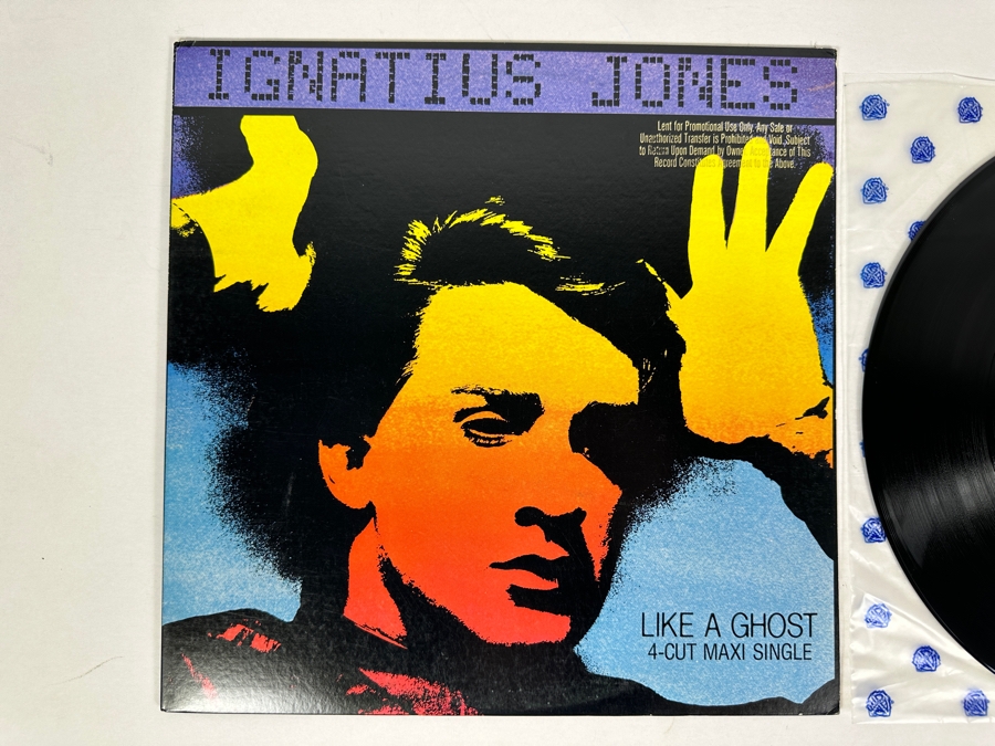 Vintage 1982 Ignatius Jones - Like A Ghost Warner Bros Records 0-29703 Vinyl Record [Photo 2]