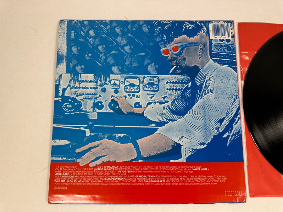 Vintage 1981 Blitz Compilation RCA Records CPL1-4196 Vinyl Record [Photo 3]