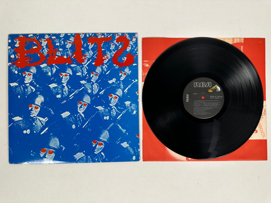 Vintage 1981 Blitz Compilation RCA Records CPL1-4196 Vinyl Record [Photo 1]