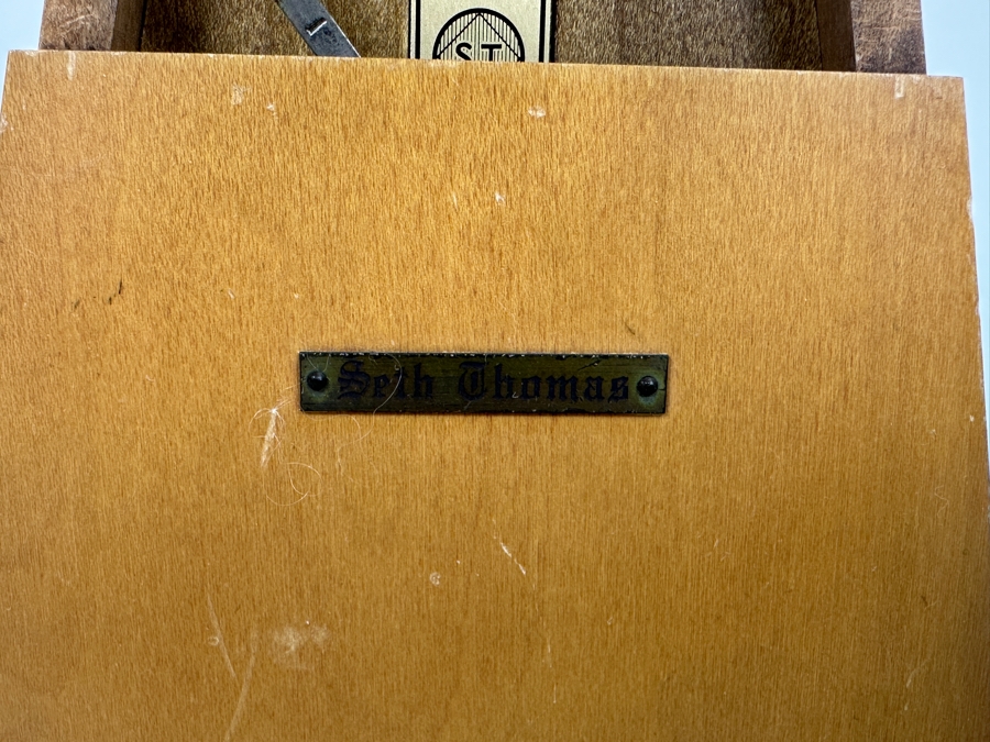 Vintage Seth Thomas Mechanical Wind-up Metronome Working 9H [Photo 3]