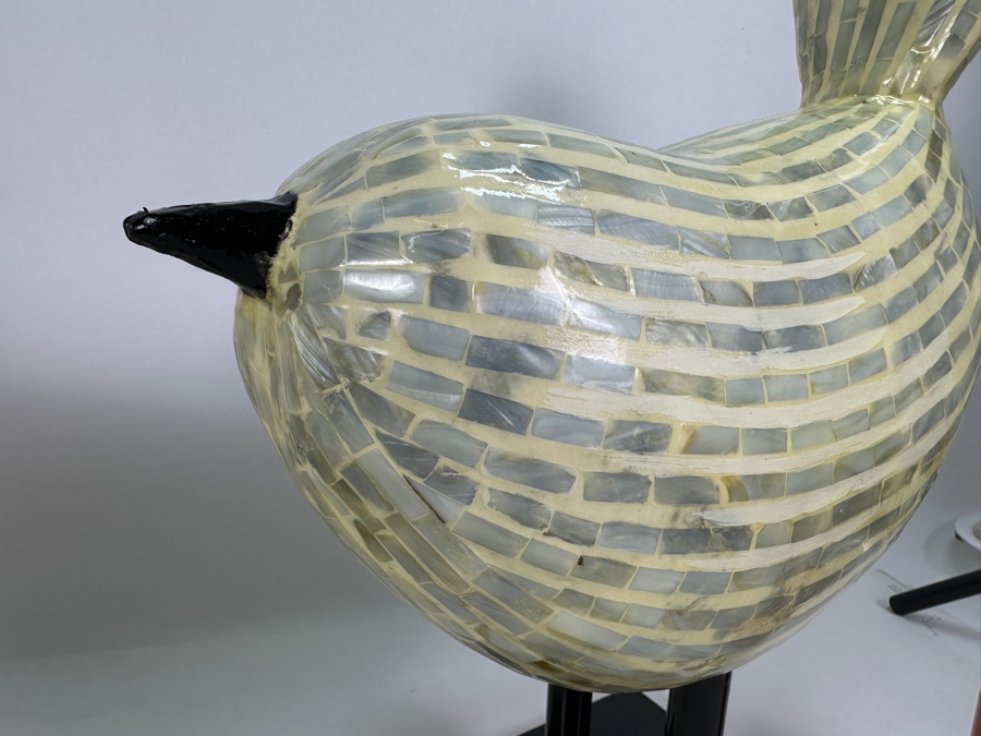 Pair Of Decorative Bird Sculptures 17'H [Photo 7]