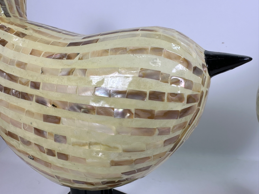 Pair Of Decorative Bird Sculptures 17'H [Photo 6]