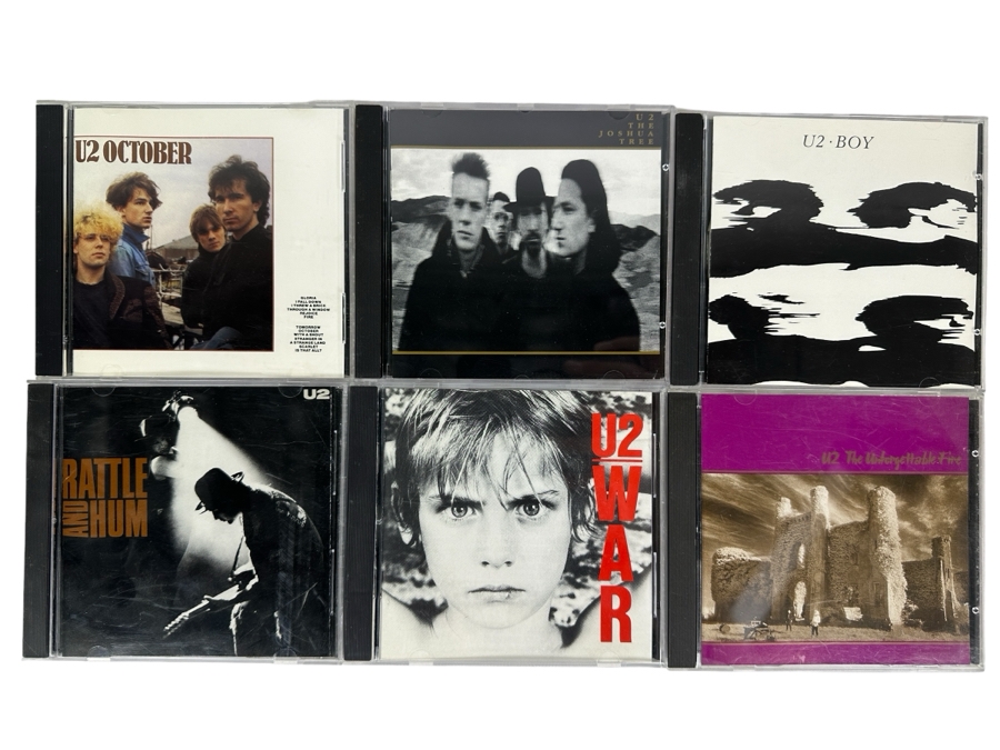 (6) U2 Music CDs