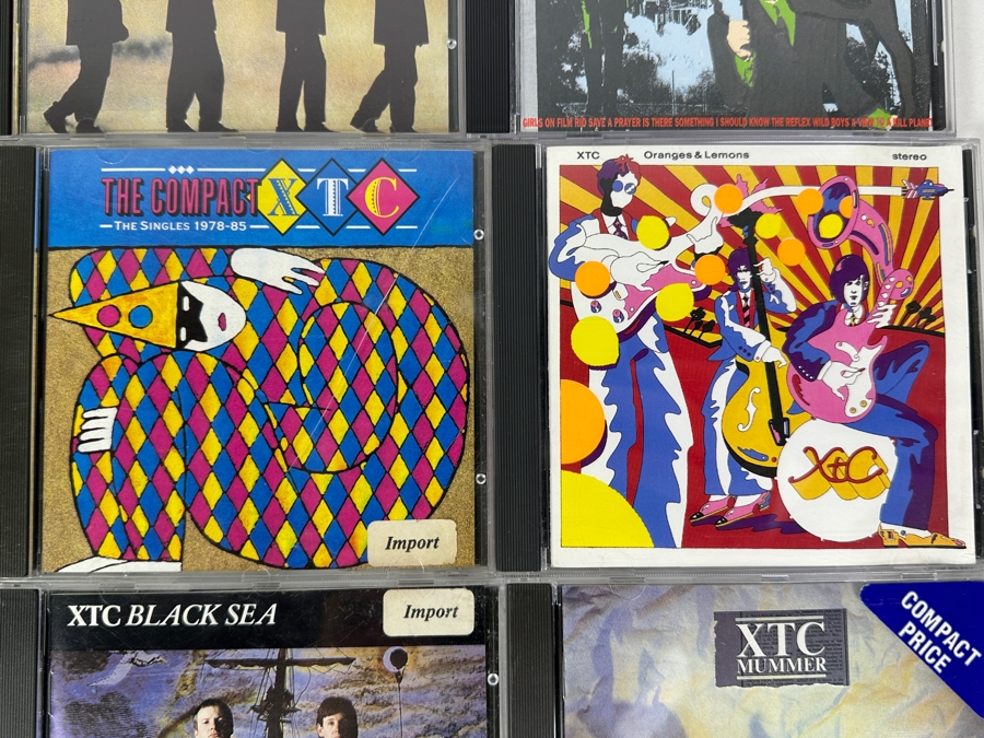 (12) Music CDs: Echo & The Bunnymen, Ian McCulloch, Duran Duran, X & XTC [Photo 4]