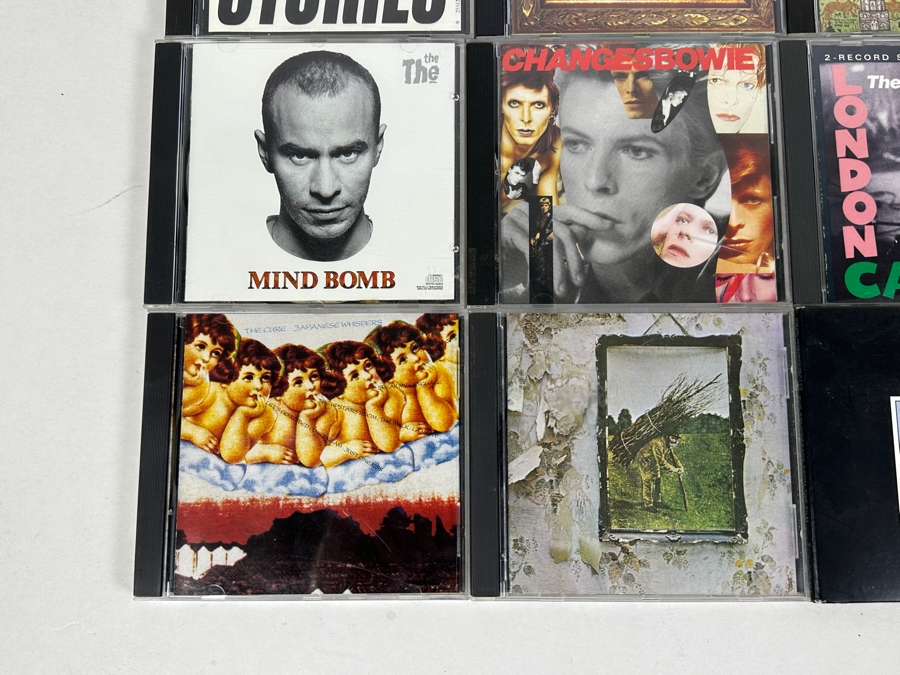 (16) Music CDs: Aerosmith, The Who, Violent Femmes, Ramones, Talking Heads, The The, David Bowie, The Clash, The Cure [Photo 4]