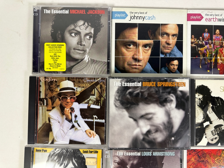 (16) Music CDs: Various Artist Including The Beatles, Michael Jackson, Johnny Cash, Bruce Springsteen & More [Photo 2]