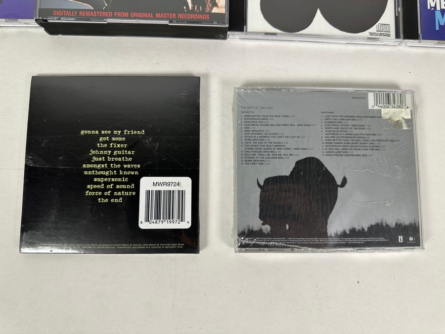 (10) Music CDs: Sealed Copy Of Pearl Jam - Back Spacer, Sealed Copy Of U2 - The Best Of 1990-2000, New Order, The Replacements & The Rolling Stones [Photo 4]