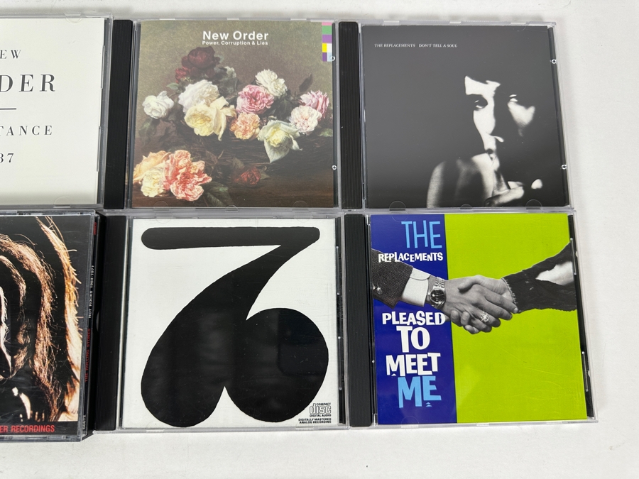 (10) Music CDs: Sealed Copy Of Pearl Jam - Back Spacer, Sealed Copy Of U2 - The Best Of 1990-2000, New Order, The Replacements & The Rolling Stones [Photo 6]