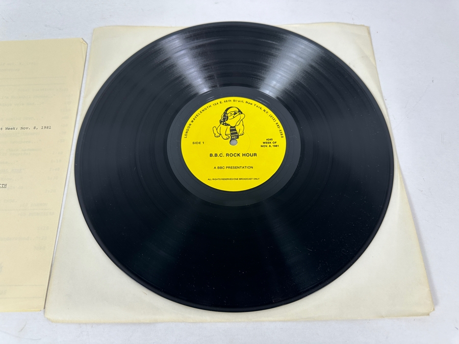 London Wavelengths B.B.C. Rock Hour #245 Week Of Nov. 8, 1981 Rock Hour Special Featuring: DEVO [Photo 2]