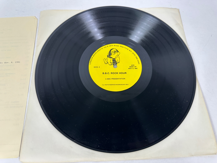 London Wavelengths B.B.C. Rock Hour #245 Week Of Nov. 8, 1981 Rock Hour Special Featuring: DEVO [Photo 4]