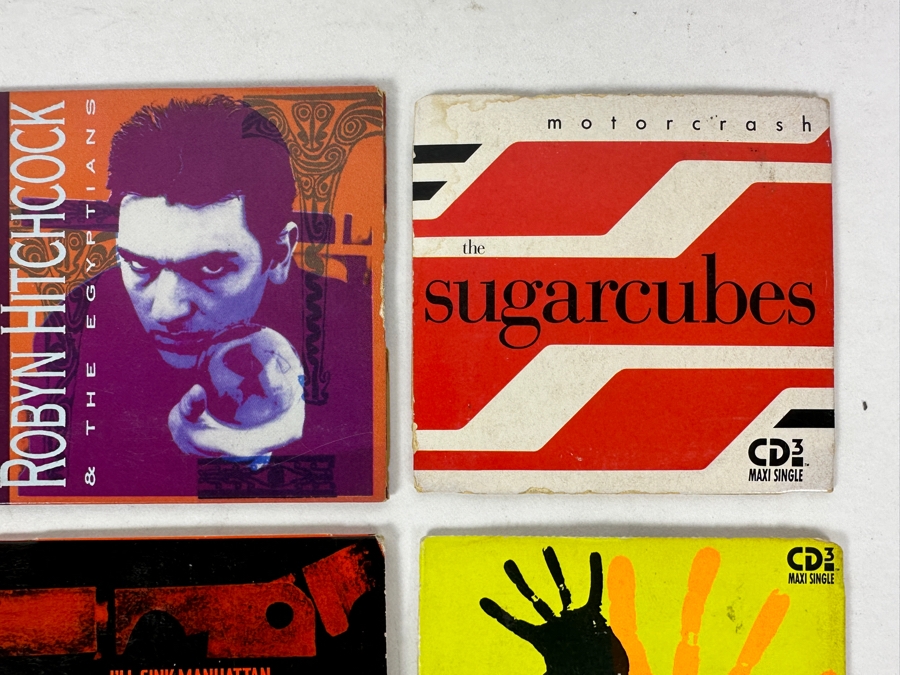 Just Added - (9) Vintage 3 Inch CD Music Maxi Singles: Talking Heads, The Sugarcubes, They Might Be Giants, Suzanne Vega, Japan & Robyn Hitchcock [Photo 3]
