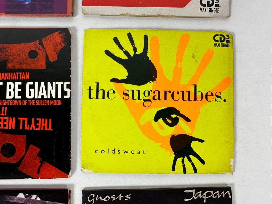 Just Added - (9) Vintage 3 Inch CD Music Maxi Singles: Talking Heads, The Sugarcubes, They Might Be Giants, Suzanne Vega, Japan & Robyn Hitchcock [Photo 5]